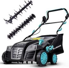 Image of Bluemars Lawn Scarifier and Aerator,2000W Electric Lawn Rake with 40cm Working
