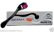 Image of Derma Skin Roller Wrinkles, Anti Hair Loss, Beard Growth (540Pin) By DERMA-CIT