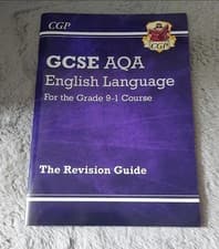 Image of GCSE English Language Revision Guide Grade 9-1 AQA English Revision Book