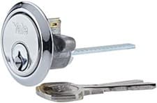 Image of Yale Replacement Rim Cylinder, Suitable for Doors