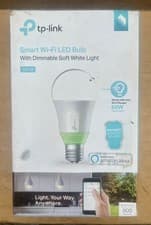 Image of TP-Link Smart WiFi LED Bulb LB110 Dimmable Soft White Alexa Kasa New Open Box