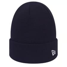 Image of New Era Men’s Ess Cuff Beanie Hat, Navy, UK Seller - WOW