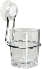 Image of CROYDEX SUCTION TUMBLER AND HOLDER WALL MOUNT EASY TO FIT