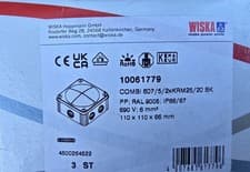 Image of WISKA COMBI 607 WATERPROOF JUNCTION BOXES