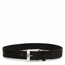 Image of Hugo Boss Jemio Gr Leather Belt Dark Brown Size 105cm 40” Mens Genuine NEW