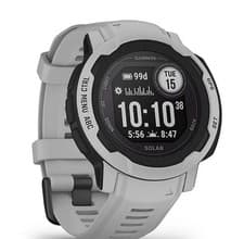 Image of Garmin Instinct 2 Solar HRM With GPS Watch Grey Running Mens Womens