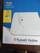 Image of Russell Hobbs Electric Blanket - Single 70x150cm