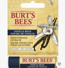 Image of Burt's Bees Vanilla Bean Lip Balm 4.25g 100% Natural Inc Vanilla Bean