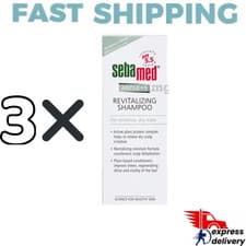 Image of 3X Sebamed Anti Dry Revitalizing Shampoo For Sensitive & Dry Scalp 200 ml