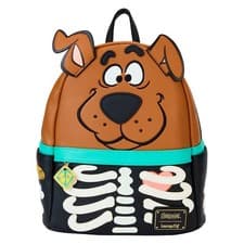 Image of Loungefly Scooby-Doo Skeleton Scooby Cosplay Mini Backpack - SBDBK0022 - New