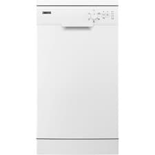 Image of Zanussi Series 20 Freestanding Slimline Dishwasher - White ZSFN121W3