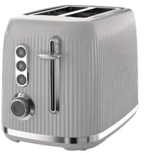 Image of Breville Bold 2-Slice Toaster with High-Lift & Wide Slots - Grey & Silver Chrome