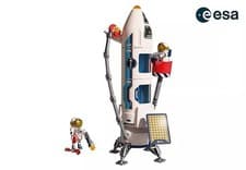 Image of ESA: Mars Research Rocket Spaceship Playset Figures - 72011 - Playmobil