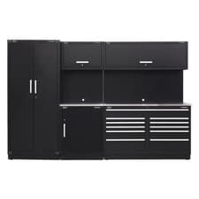 Image of Sealey APMSCOMBO2SS Modular Storage System Combo - Stainless Steel Worktop