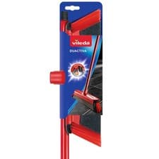 Image of Vileda DuActiva Broom Telescopic Handle Anti Dust 2-in-1 Sweeper 151610