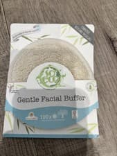 Image of So Eco Gentle Facial Buffer Pad Brand New cream - natural cotton and flax