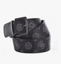 Image of GUESS BW7548VIN35 Women's Hansley Peony Logo Printed Belts/Size-S.NEW With TAGS