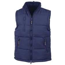 Image of Result Ultra padded bodywarmer R088X - Concealed hood in collar
