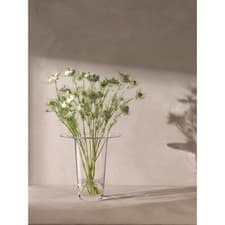Image of LSA International Victoria Glass Vase Clear H26cm
