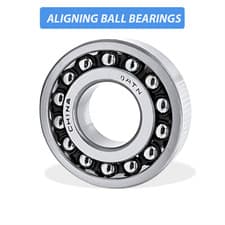 Image of 1308 - 1315 Self Aligning Ball Bearings 40mm to 75mm Shaft - Cylindrical Shaft