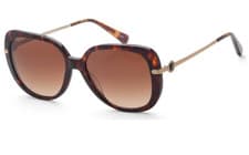Image of COACH Women's Sunglasses HC8320 5120/74 Dark Tortoise / Brown Gradient 55-17-140