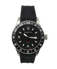 Image of Montblanc 1858 GMT Stainless Steel Watch 129766
