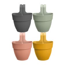 Image of Elho Vibia Campana Easy Hanger Small & Large 4 Colour Variants Gardening