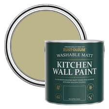 Image of Rust-Oleum Kitchen Matt Wall Paint Various Colours 2.5L