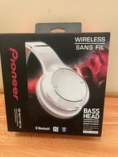 Image of Pioneer SE-MJ771BT-W Wireless over ear Headphones Bass Head in White New In Box