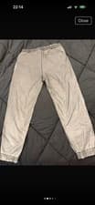 Image of Hugo Boss Men's Relaxed Fit Sracky-2 Trousers Size W32 L32 Grey