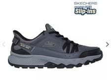 Image of Skechers Mens 2025 Dynamite AT Escapar Cushioned Lace-Up Slip-Ins Trainers Uk 9
