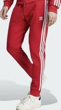 Image of Adidas Unisex Red Joggers Brand New Size Xs