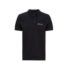 Image of 2020, Black, Mercedes Classic Polo Shirt