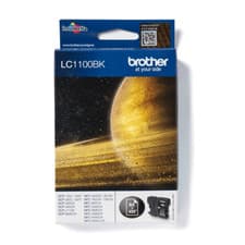 Image of Genuine Brother LC1100BK Black Ink Cartridge