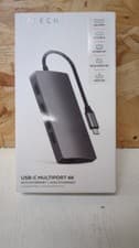 Image of SATECHI 8-in-1 USB-C Hub Adapter V2, 4K HDMI, USB-C PD, Ethernet, Space Grey