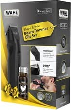 Image of Wahl Beard Trimmer Stubble Trimmer GroomEase for Men Includes Beard Oil 5606-800
