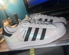 Image of Women’s Limited Edition Adidas Superstar Trainers, Size UK 7.5, Collectors Piece