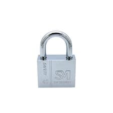Image of 40mm Short Shackle Imitation Stainless Steel Padlock, Weatherproof, Keyed Diff