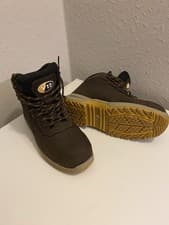 Image of Safety Boots Steel/ composite Toecap mens/ womens Waterproof  Size 6 Brown NEW