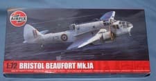 Image of Airfix A04021A 1:72 Bristol Beaufort Mk.1A 159 piece Skill Level 2 Kit BNIB
