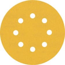Image of Bosch EXPERT C470 Wood Sanding Disc 125mm 125mm 240g Pack of 50