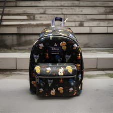 Image of New DISNEY Villains Drinks Loungefly Mini Backpack Hades, Cruella, Ursula, More