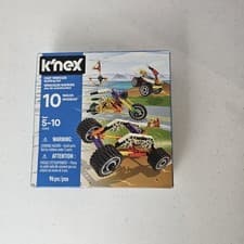 Image of K'NEX Beginner: Vehicles 10 Model Building Set Beginner Fun Fast Vehicles Set