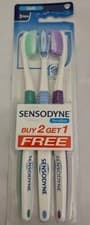 Image of Sensodyne - Sensitive - Soft Toothbrush x 3 pack FAST TRACKED POSTAGE