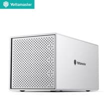 Image of 4 Bay RAID Type B Aluminium Hard Drive Enclosure For 2.5" 3.5" SATA HDDs 64 TB