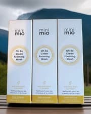 Image of 3x Mini Mio So Clean Foaming Wash, Hair And Body Cleanser 150ml, Vegan, New