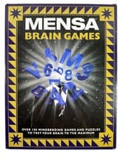 Image of Mensa Brain Games - Over 100 Games & Puzzles to test Your Brain to the Maximum