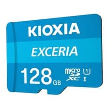 Image of Kioxia Exceria U1 Class 10 Micro SD Card 128GB