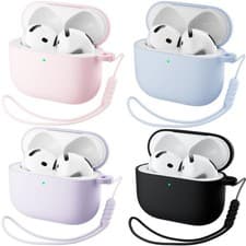 Image of Case For Apple AirPods 4 4th Gen Pro3 2 3rd Silicone Shockproof Protective Cover