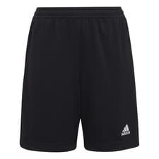 Image of adidas Unisex Kids Entrada 22 Training Shorts, Black, 13-14 Years, Black